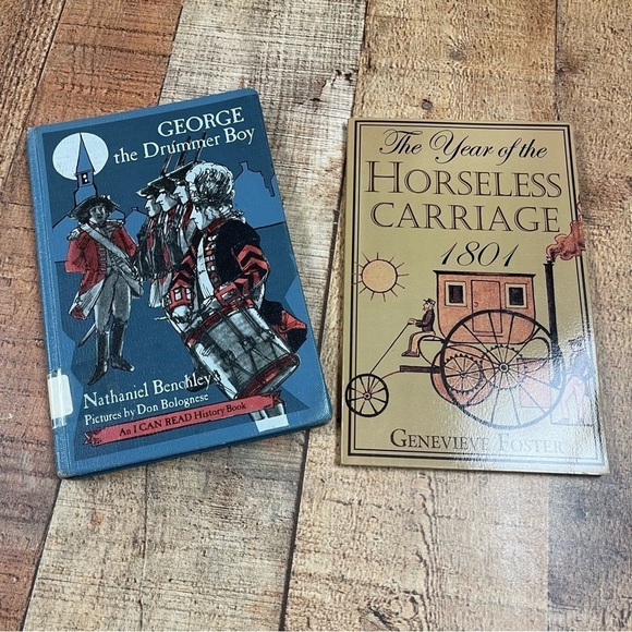 History George Washington The Year Of The Horseless Carriage Chapter Books - Picture 1 of 14